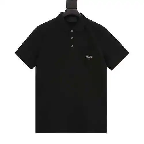 PRD Prada New Chest Triangle Logo Pocket Polo manga corta