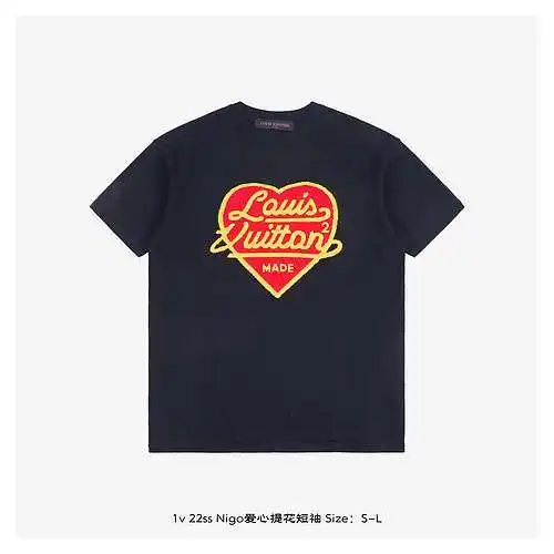 1v 22ss Nigo love jacquard manga corta