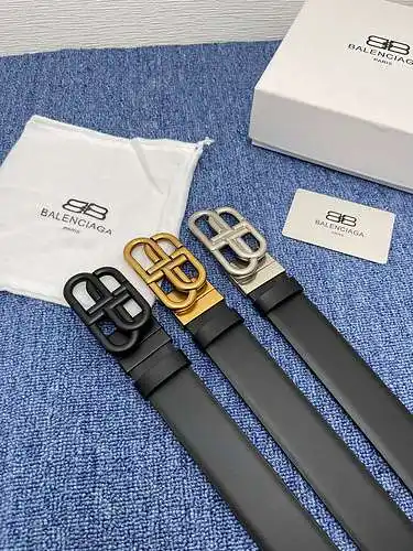 Cinturón BALENCIAGA al por mayor Cinturón para niños Balenciaga al por mayor material de cuero genui