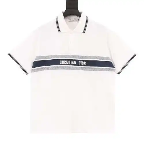 Polo de manga corta con cinturón CD LOGO