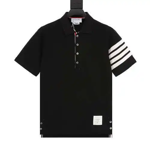 Polo TB Classic Cuatro Barras Manga Corta