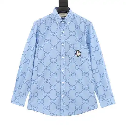 Camisa de manga larga bordada de edición limitada del Año del Dragón de G Home