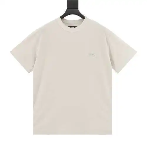 Stu*ssy Camiseta de manga corta con logo pequeño estampado Stu*ssy 24SS