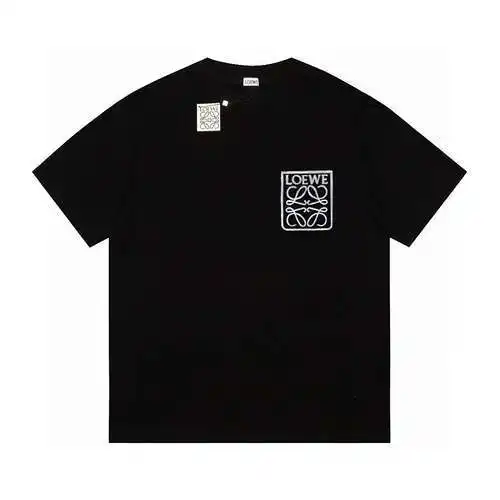 Camiseta manga corta LE Loewe 24ss edición limitada plata líquida LOGO