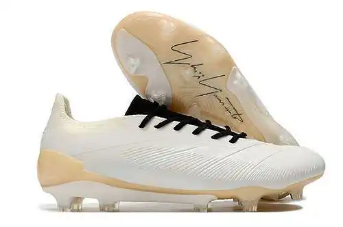 Llegada) Zapatillas de fútbol Adidas Falcon Essence totalmente tejidas de caña alta FG con cordones 