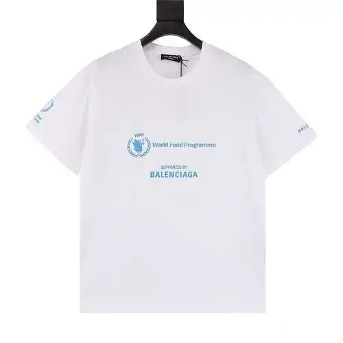 BLCG Camiseta estampada con cuello redondo del Programa Mundial de Alimentos