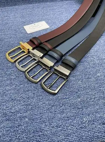Cinturón PRADA Venta al por mayor Cinturón Prada para niños Venta al por mayor Material de cuero gen