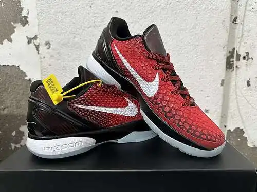 Kobe 6ta generación negro y rojo 40-48.5