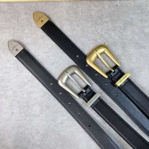 YSL Cinturón Al Por Mayor Yves Saint Laurent Cinturón Para Niñas Al Por Mayor Material De Cuero Genu