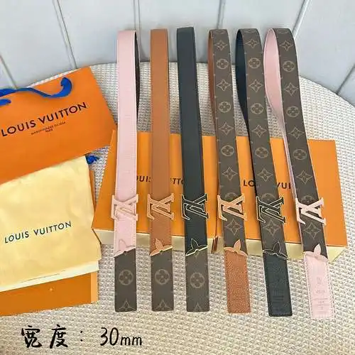 Cinturón LOUIS VUITTON al por mayor LV Louis Vuitton cinturón para hombre al por mayor material de c