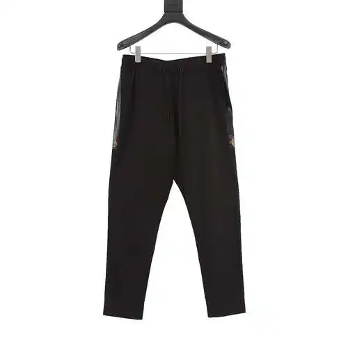 Pantalón deportivo casual FD Fendi con minúsculas termoselladas estampadas en ambos lados