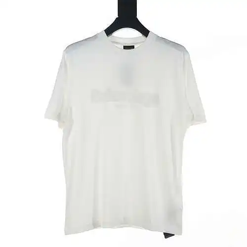 BLCG Balenciaga BLCG camiseta de manga corta con letras laminadas limitadas