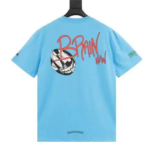 CH 24 nueva camiseta de manga corta con labios rojos en sánscrito MattyBoy Limited