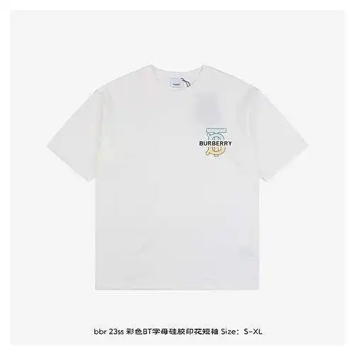 Bbr 23ss color BT letra silicona impresa mangas cortas
