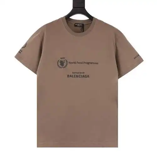 BLCG Camiseta estampada con cuello redondo del Programa Mundial de Alimentos
