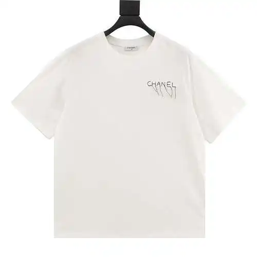 Camiseta de manga corta con LOGO de letra CN Chanel Xiaoxiang