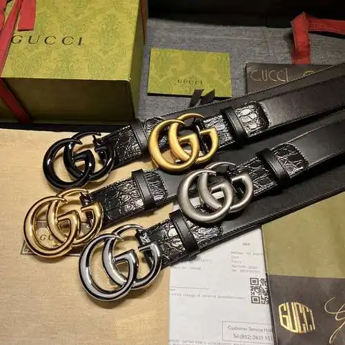 GG cinturón de cuero original para hombres calidad de contador GG cinturón para hombres listo stock 