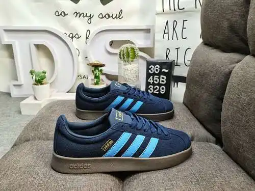 329D Adidas VL Court 2.0 NEO series zapatillas casual transpirables, cómodas y ligeras