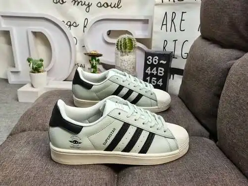154DAdidas clover Originals Superstar shell toe zapatillas deportivas clásicas informales para todo 