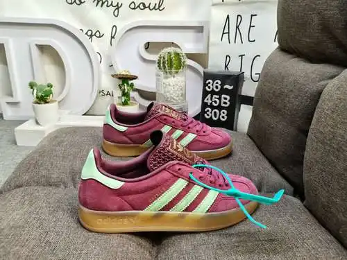 308D Zapatillas de deporte de corte bajo, ligeras y resistentes al desgaste casual para interiores G