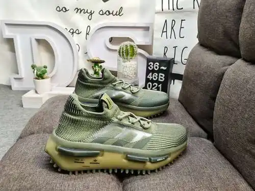 021D versión alta BASF Adidas NMD S_1 Edition "Cloud White" Serie S_1 zapatos deportivos i