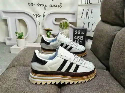 ¡Estándar genuino a nivel de empresa 181D con medio tamaño! CLOT x Adidas originals El nuevo diseño 