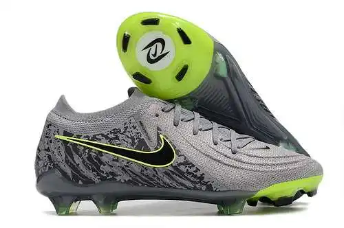 Llegada) Zapatillas de fútbol Nike Yuesha FG de caña baja, impermeables y totalmente tejidas, NIKE P