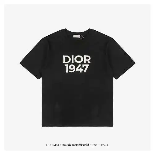 CD 24ss 1947 letra bordada manga corta