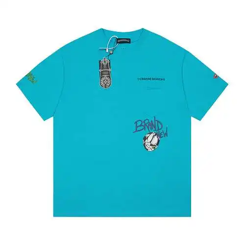 (Arriba) CH Crow Heart Matty Boy Limited Graffiti manga corta azul