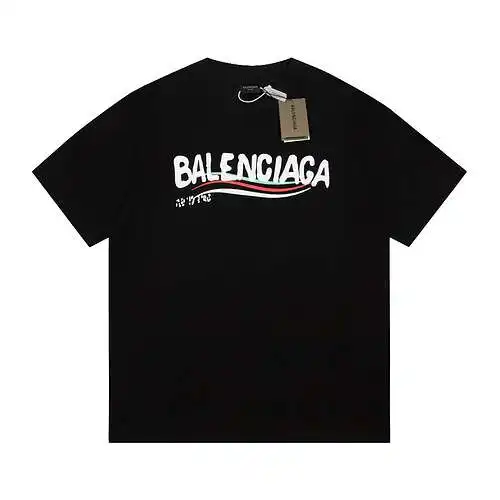 BLCG Balenciaga Fuzzy Coke Manga Corta Negro