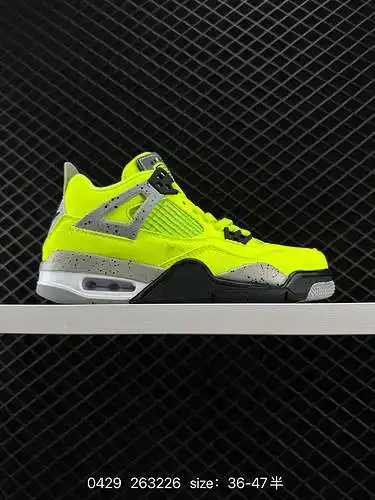 3 Nike Air Jordan 4 Retro OG "Fire Red" Michael Jordan AJ4 generación zapatillas de balonc