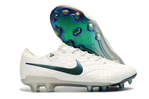 Llegada) Los nuevos y legendarios zapatos de fútbol FG totalmente tejidos de décima generación de Ni