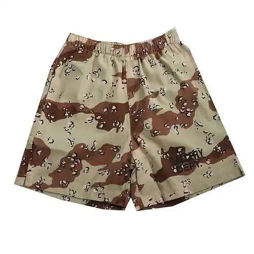 Pantalones cortos estilo desierto de camuflaje de GD