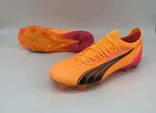 (Llegó) Zapatos de fútbol FG impermeables totalmente tejidos de la Copa Mundial Puma Puma Ultra Ulti