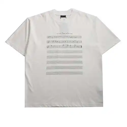 BLCG Balenciaga edición limitada manga corta blanco