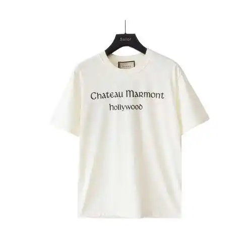 Camiseta de manga corta GC/Gucci 24ss Pan flower
