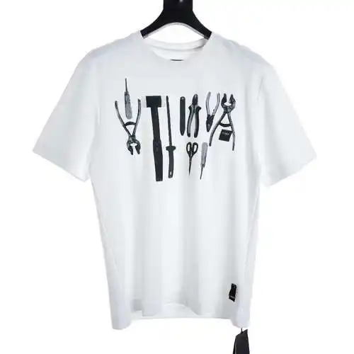 Camiseta de manga corta con estampado de herramienta artesanal de nuevo estilo FD 24