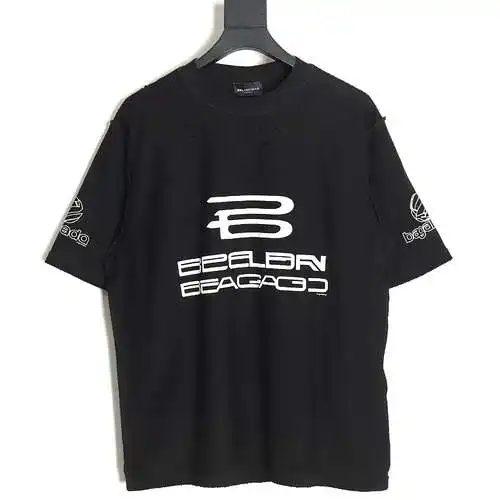 BLCG Balenciaga 24SS Ai Generated camiseta de manga corta estampada
