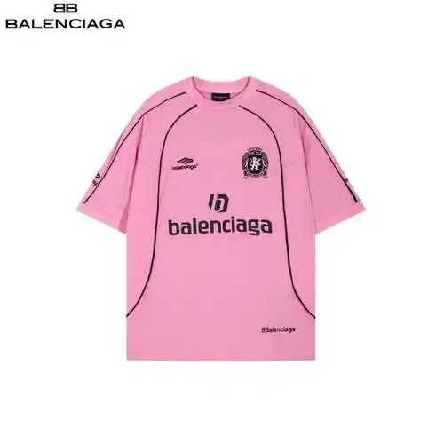 BLCG/Balenciaga 24SS Camiseta bordada del Manchester United de manga corta