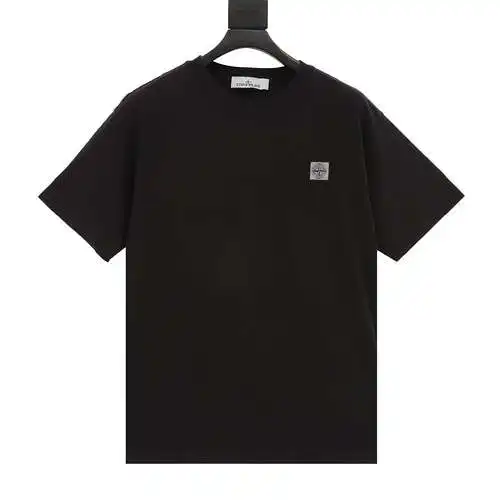 Camiseta ST Stone Island 24SS de manga corta con etiqueta pequeña