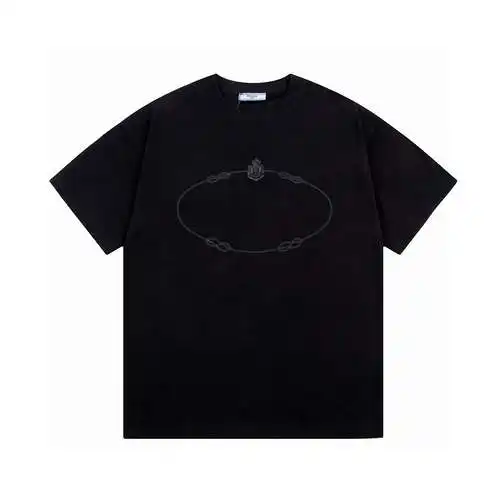 Camiseta PRD/Prada de manga corta con cuello corona 24ss