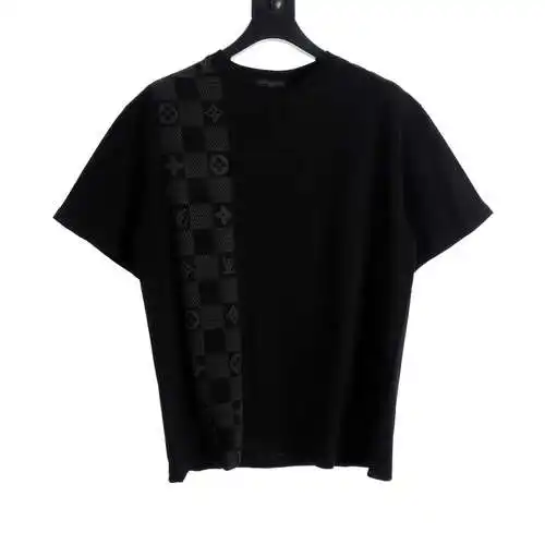 Mangas cortas con estampado de espuma lateral LV