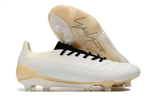 Llegada) Zapatillas de fútbol Adidas Falcon Essence totalmente tejidas de caña alta FG con cordones 