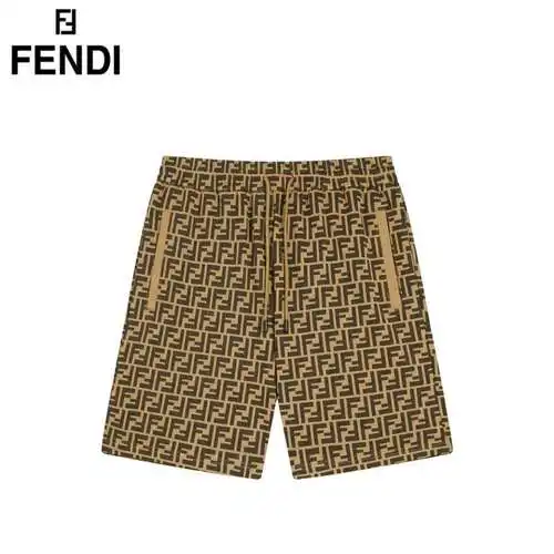 Pantalones cortos con LOGO estampado completo FD/FENDI 24FW