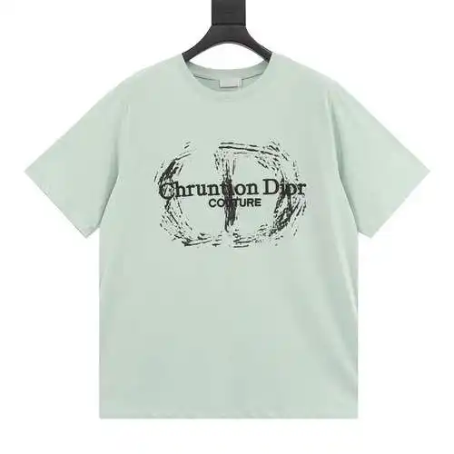 Camiseta de manga corta con bordado CD Splash