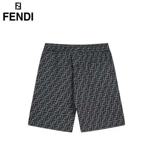 Pantalones cortos con LOGO estampado completo FD/FENDI 24FW