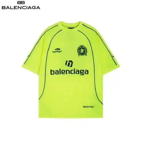 BLCG/Balenciaga 24SS Camiseta bordada del Manchester United de manga corta
