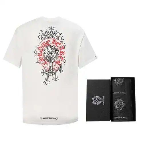 CH Crow Heart Horseshoe Cross Espuma Impresa Manga Corta
