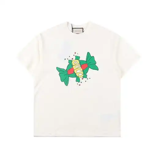 Camiseta de manga corta con estampado de caramelos GC/Gucci 24SS