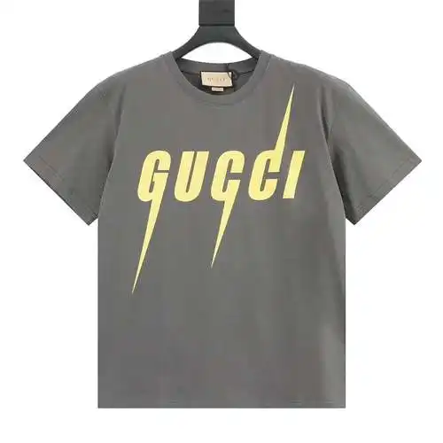 G Home Gris Rayo Cuello Redondo Manga Corta